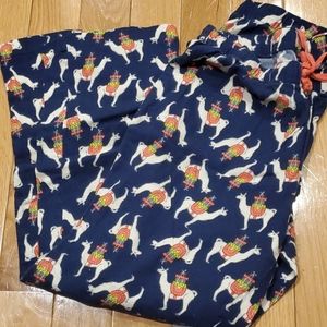 Blue Llama PJ Pants
